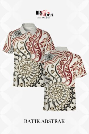 Alternative view of Batik Abstrak (Kerah)