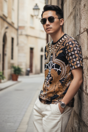 Batik Peksi Tarung (Oblong)