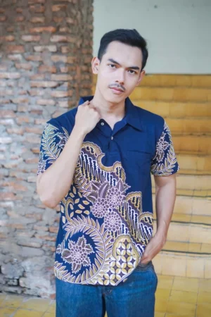 Batik Sekar Dahlia (Kerah)
