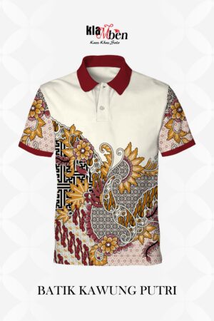 Alternative view of Batik Kawung Putri (Kerah)