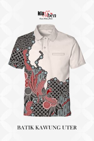 Batik Kawung Uter (Kerah)