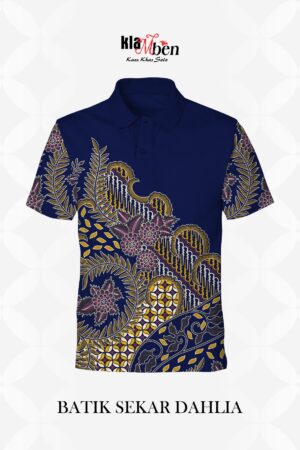 Alternative view of Batik Sekar Dahlia (Kerah)