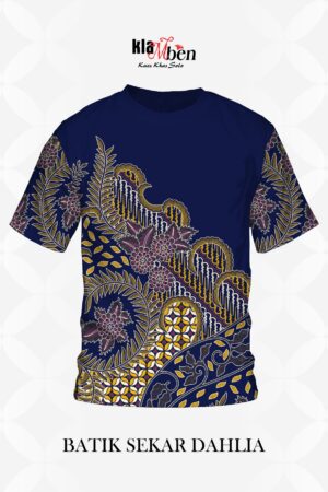 Alternative view of Batik Sekar Dahlia (Oblong)