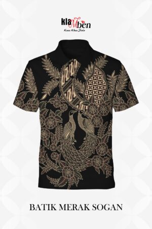 Alternative view of Batik Merak Sogan (Kerah)