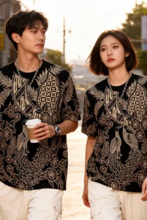 Batik Merak Sogan (Oblong)