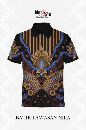 Alternative view of Batik Lawasan Nila (Kerah)