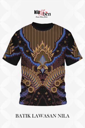 Alternative view of Batik Lawasan Nila (Oblong)