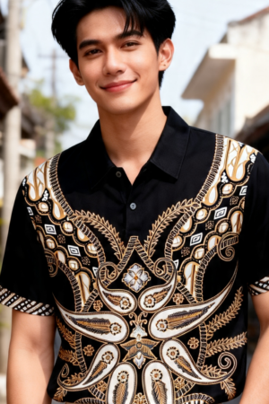 Batik Tata Mangkoro (Kerah)